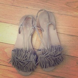 Fringe Sandals